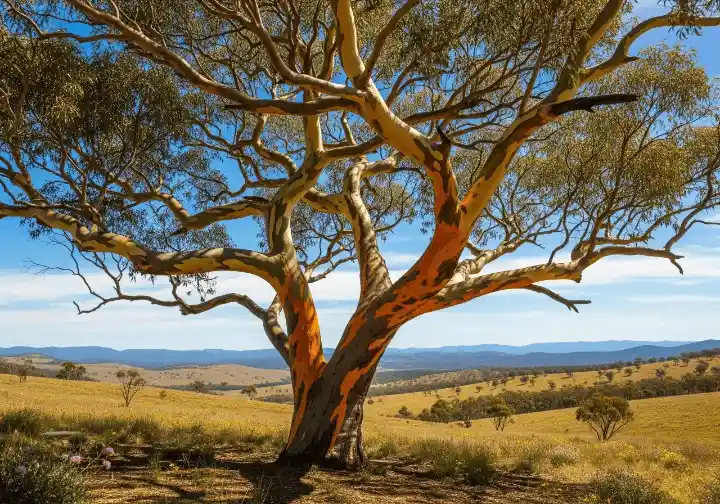 Eucalyptus pauciflora (Snow Gum) sculptural form