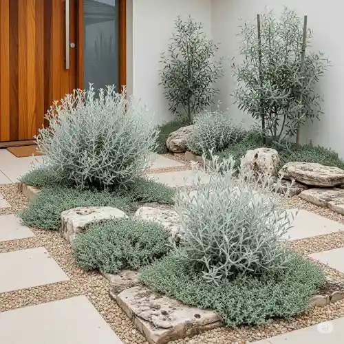 Simple path-defined garden bed